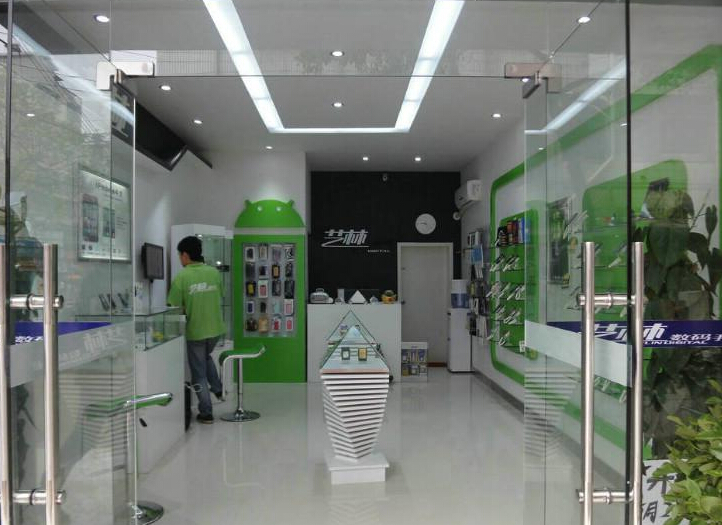 上海手機(jī)店鋪裝修效果圖(圖3)